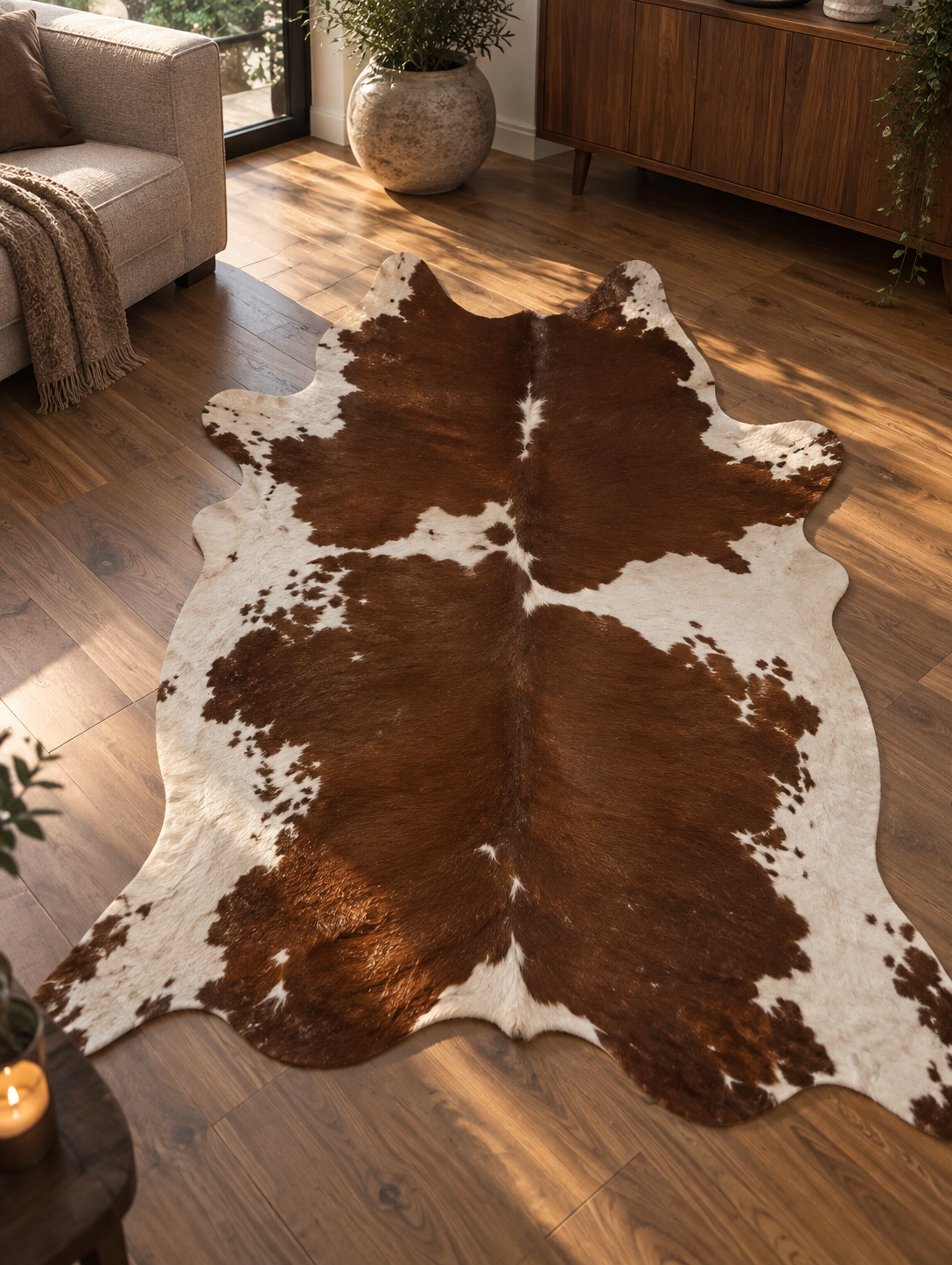 Adeline Cowhide Rug