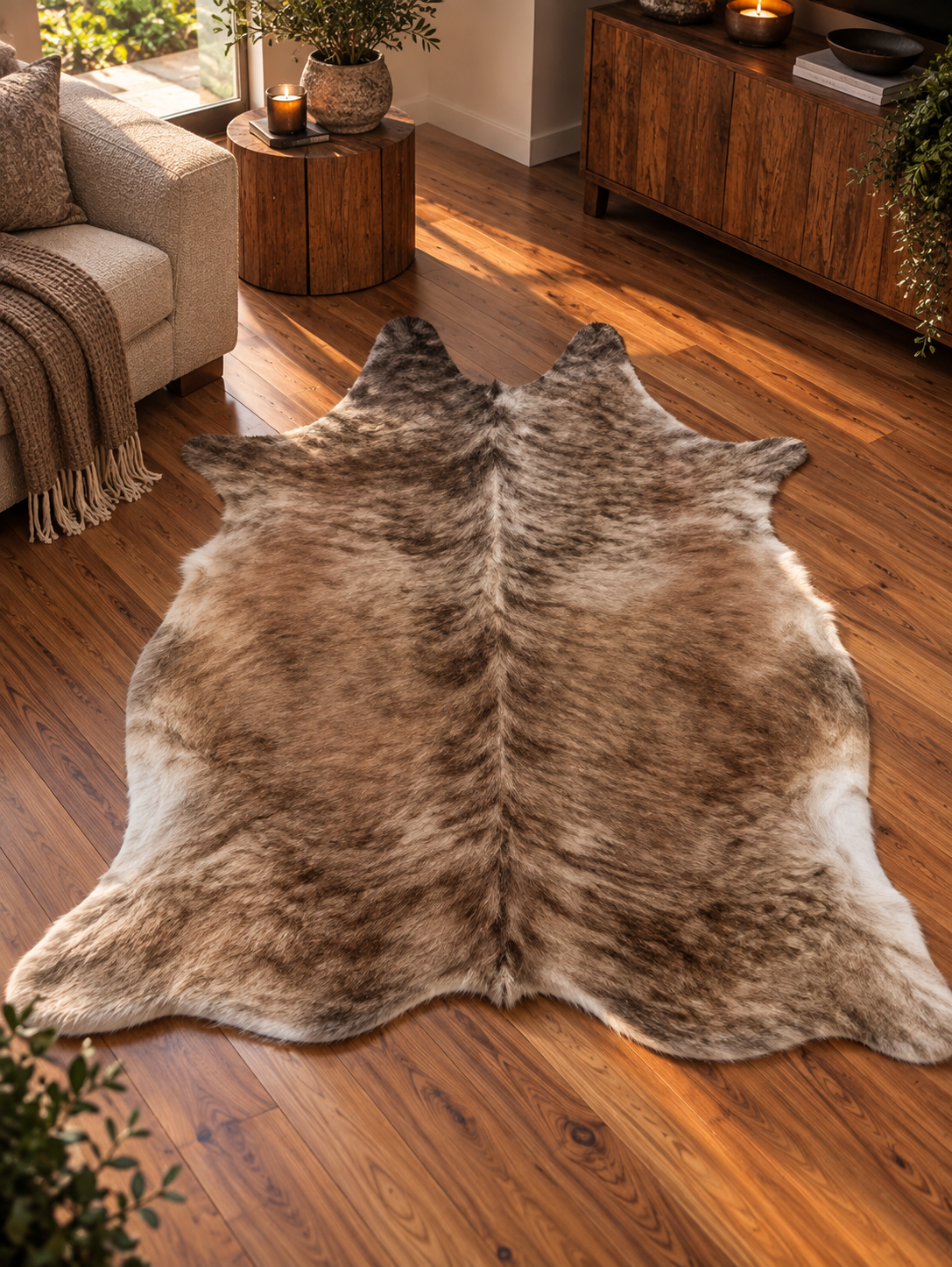 Aurelia Cowhide Rug