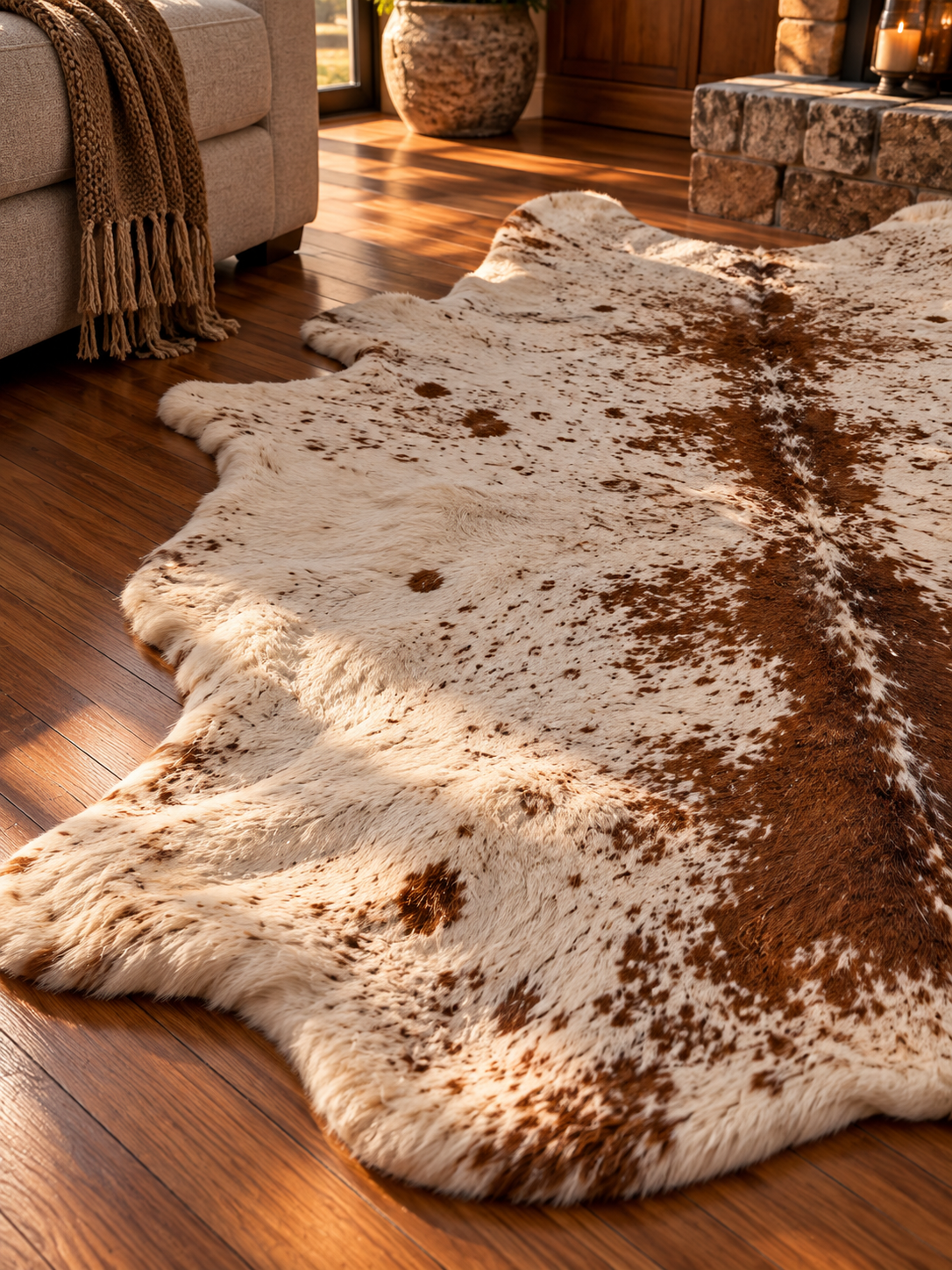 Aveline Cowhide Rug