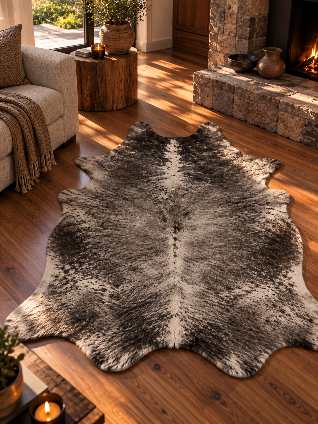 Maeve Cowhide Rug