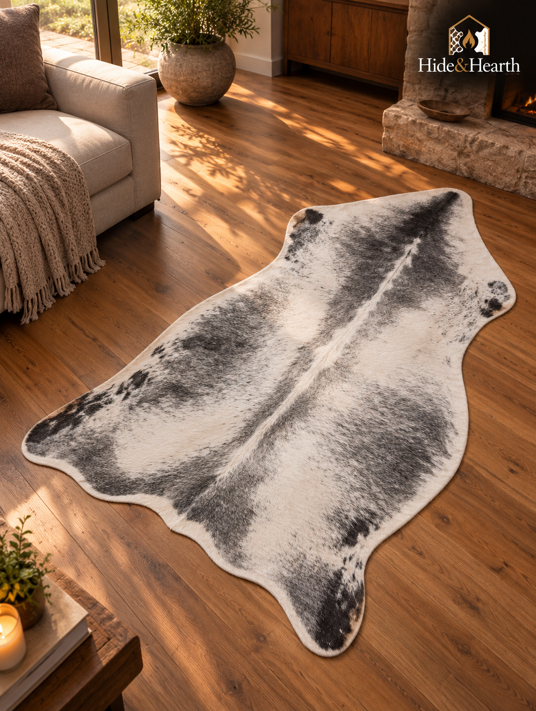 Elisa Cowhide Rug