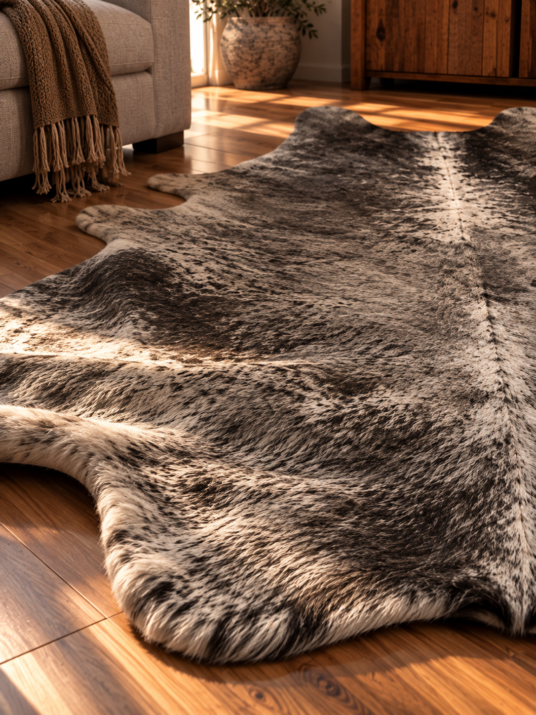 Maeve Cowhide Rug